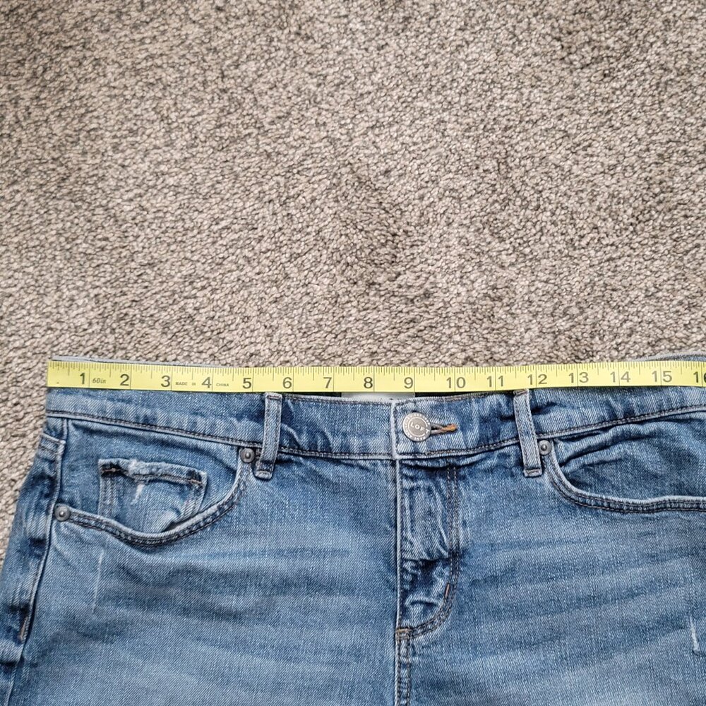 LOFT Light Blue Jean Shorts - Picture 4 of 9